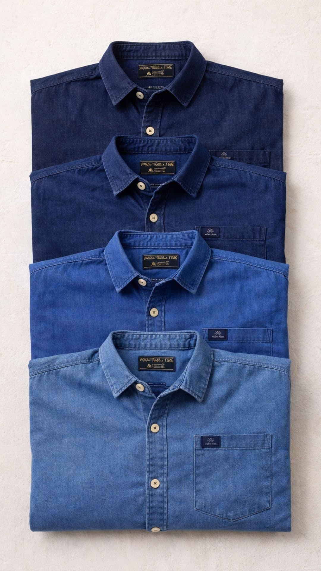 Imagen de Camisa Jean manga larga